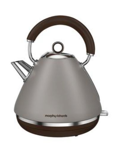 Morphy Richards Accents Pyramid Special Edition Kettle - Pebble Morphy Richards Accents Pyramid Special Edition Kettle - Pebble